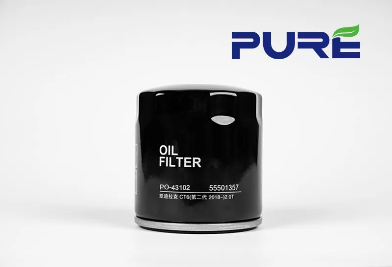 PURE Oil Filter 55501357 for 18 Cadillac CT6/18 Cadillac XT4/XT6/Chevrolet Trax